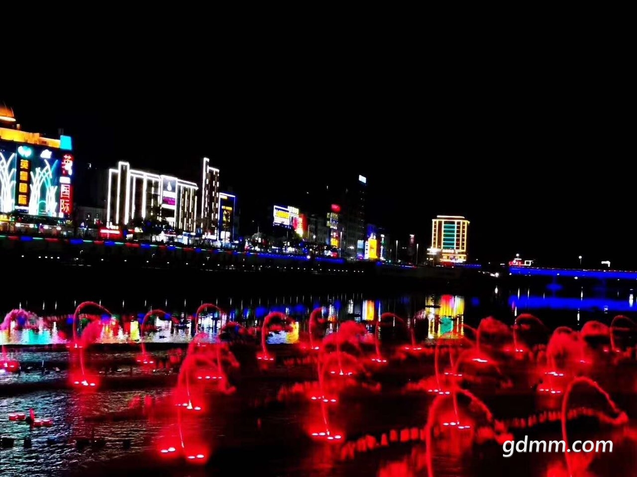2019年化州夜景