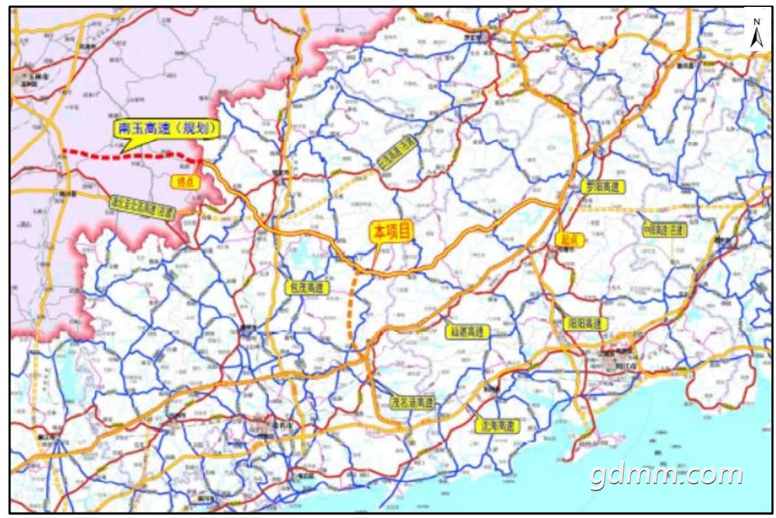 阳信高速公路多条选线方案