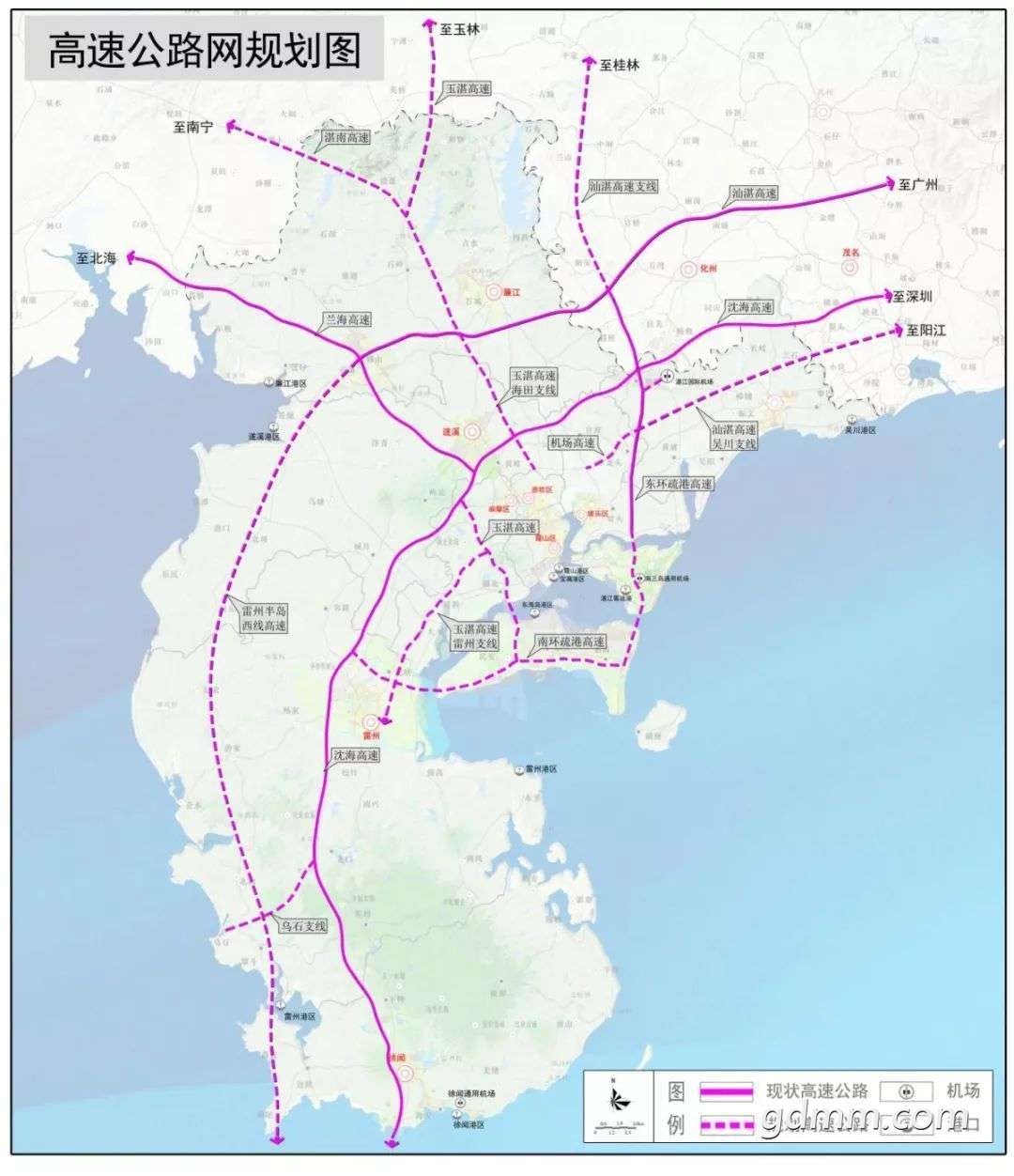 玉茂高速公路規劃圖?-茂名論壇-話說茂名